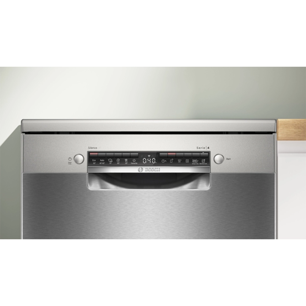 Máquina de Lavar Loiça Bosch SMS4HKI07E - Livre Instalação - 60cm - Inox - Classe D - Image 3