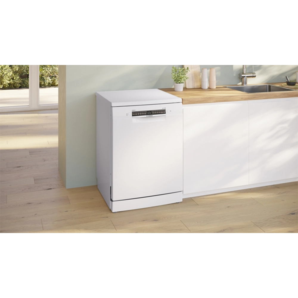 Máquina de Lavar Loiça Bosch SMS6ZCW10E - Livre Instalação - 60cm - Branco - Classe B - Image 3