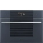 Forno com Microondas Smeg SO4102M1G - Linea, Neptune Grey,60x45cm