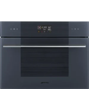 Forno com Microondas Smeg SO4102M1G - Linea, Neptune Grey,60x45cm
