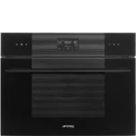 Forno Steam100 Smeg SO4102S3B3 - Linea, Preto, 60x45cm, A++