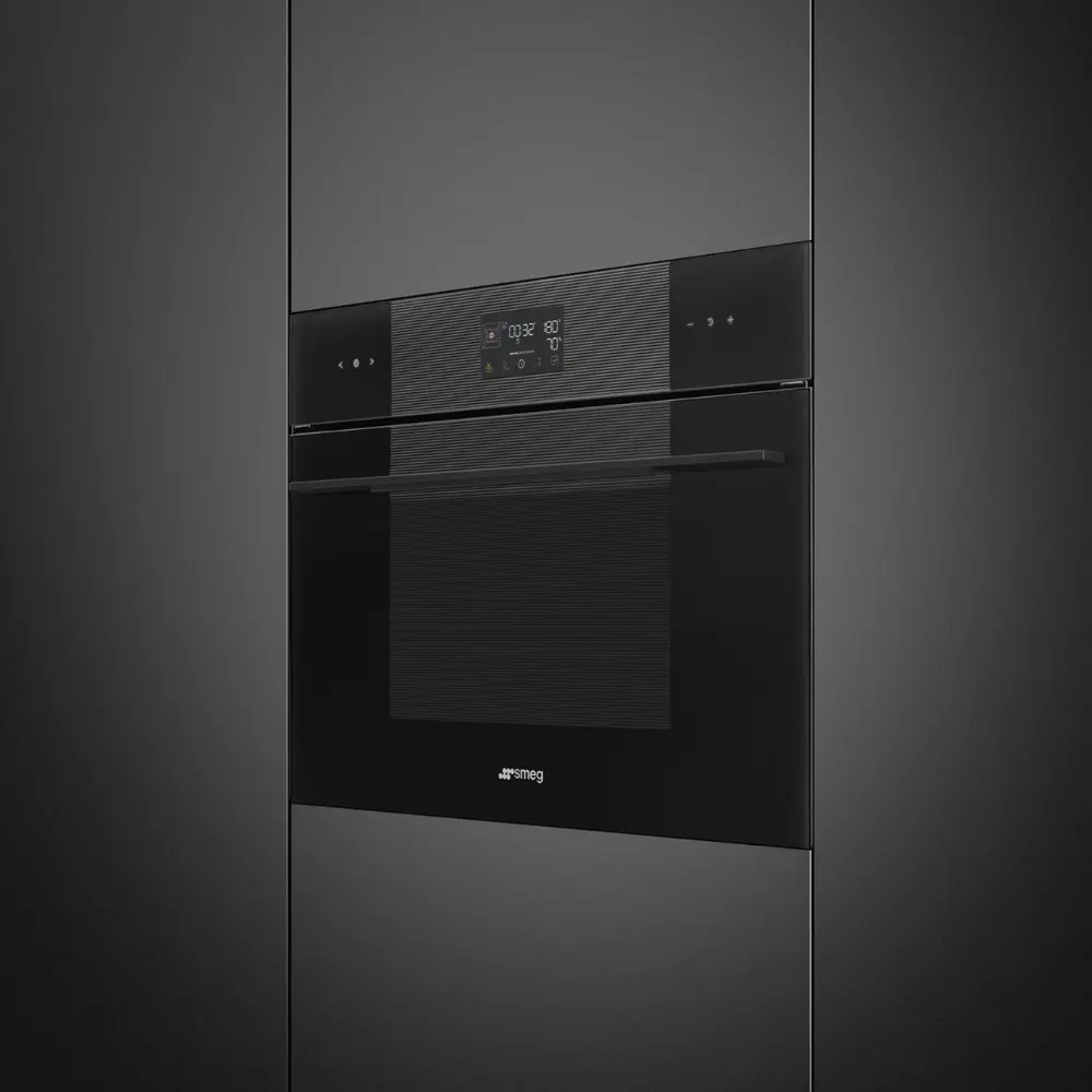 Forno Steam100 Smeg SO4102S3B3 - Linea, Preto, 60x45cm, A++ - Image 7