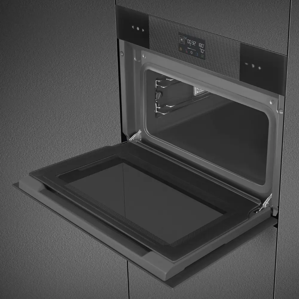 Forno Steam100 Smeg SO4102S3B3 - Linea, Preto, 60x45cm, A++ - Image 8