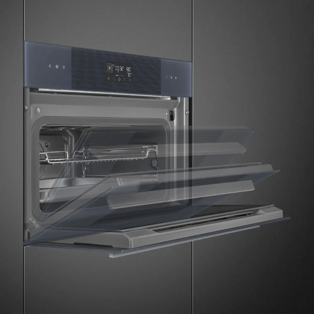 Forno Steam100 Smeg SO4102S3G - Linea, Neptune Grey, 60x45cm, A++ - Image 6