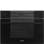 Forno SpeedWave Smeg SO4104M2PB3 - Linea, Preto, 60x45cm