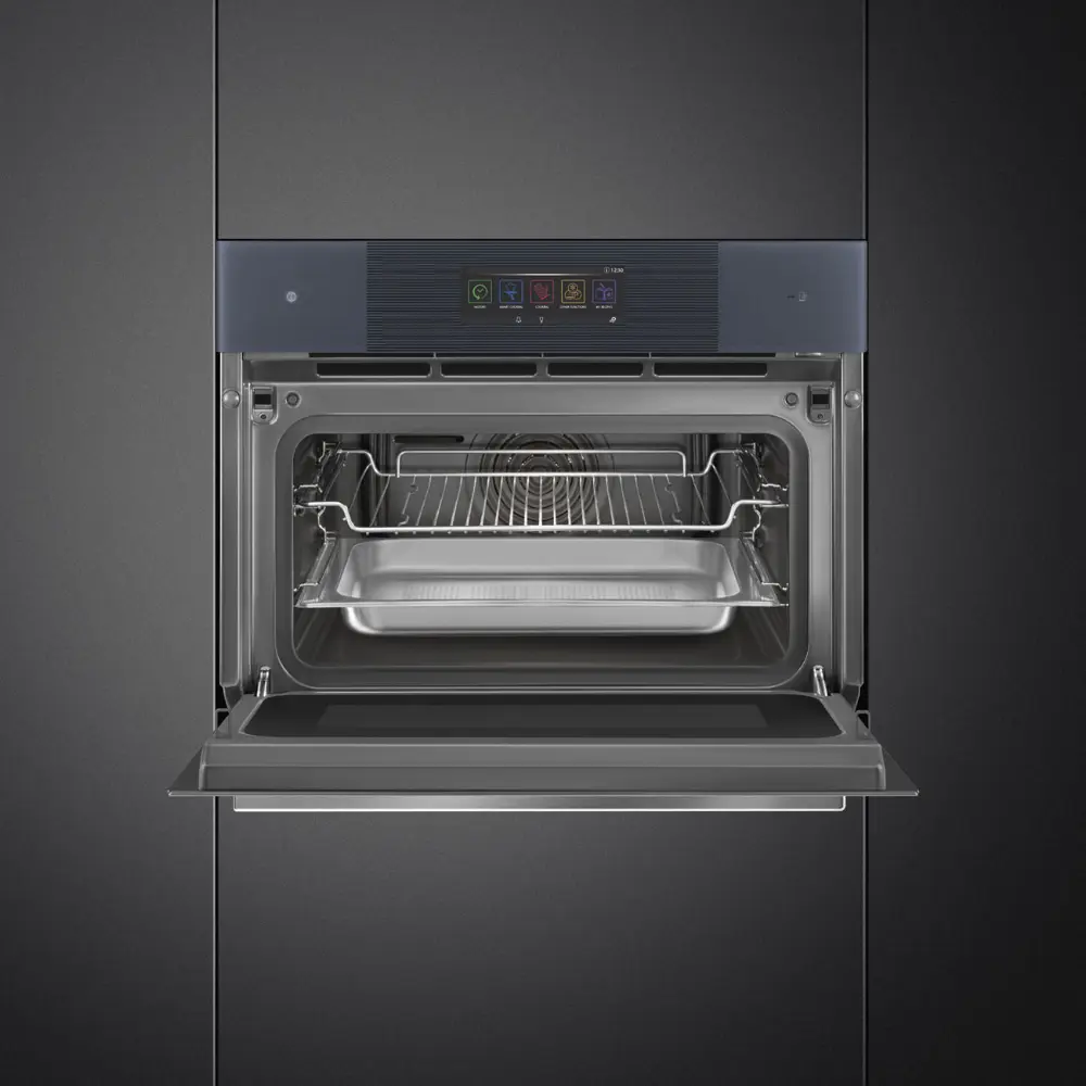 Forno OmniChef Smeg SO4106WAPG - Linea, Neptune Grey, 60x45, Connec - Image 3