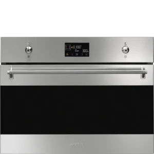 Forno com Microondas Smeg SO4302M1X - Classica, Inox,60x45cm
