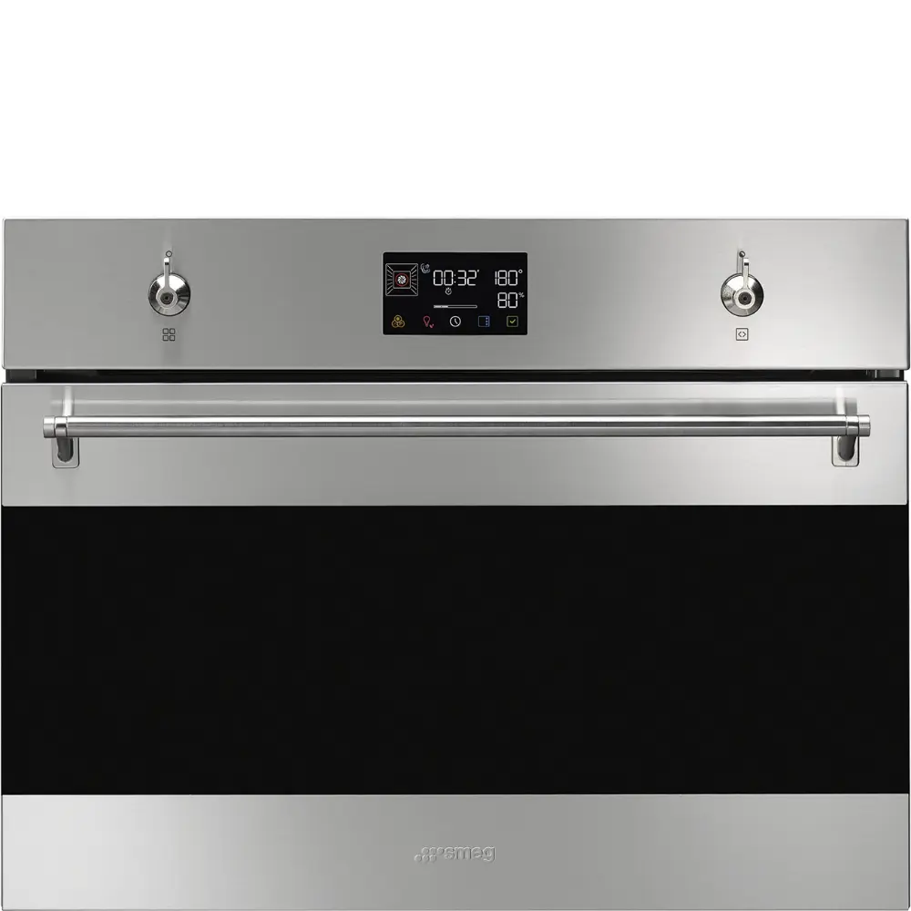 Forno Steam100 Smeg SO4302S3X - Classica, Inox, 60x45cm, A++