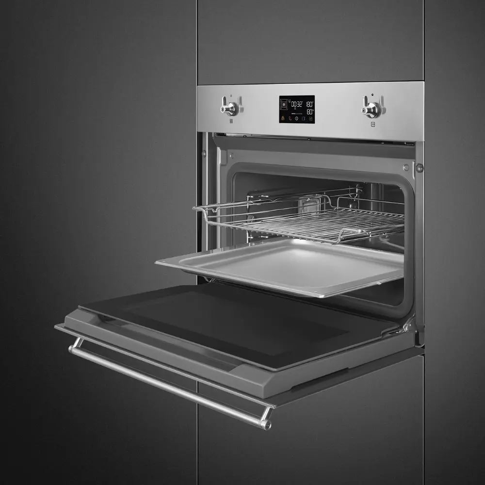 Forno Steam100 Smeg SO4302S3X - Classica, Inox, 60x45cm, A++ - Image 4