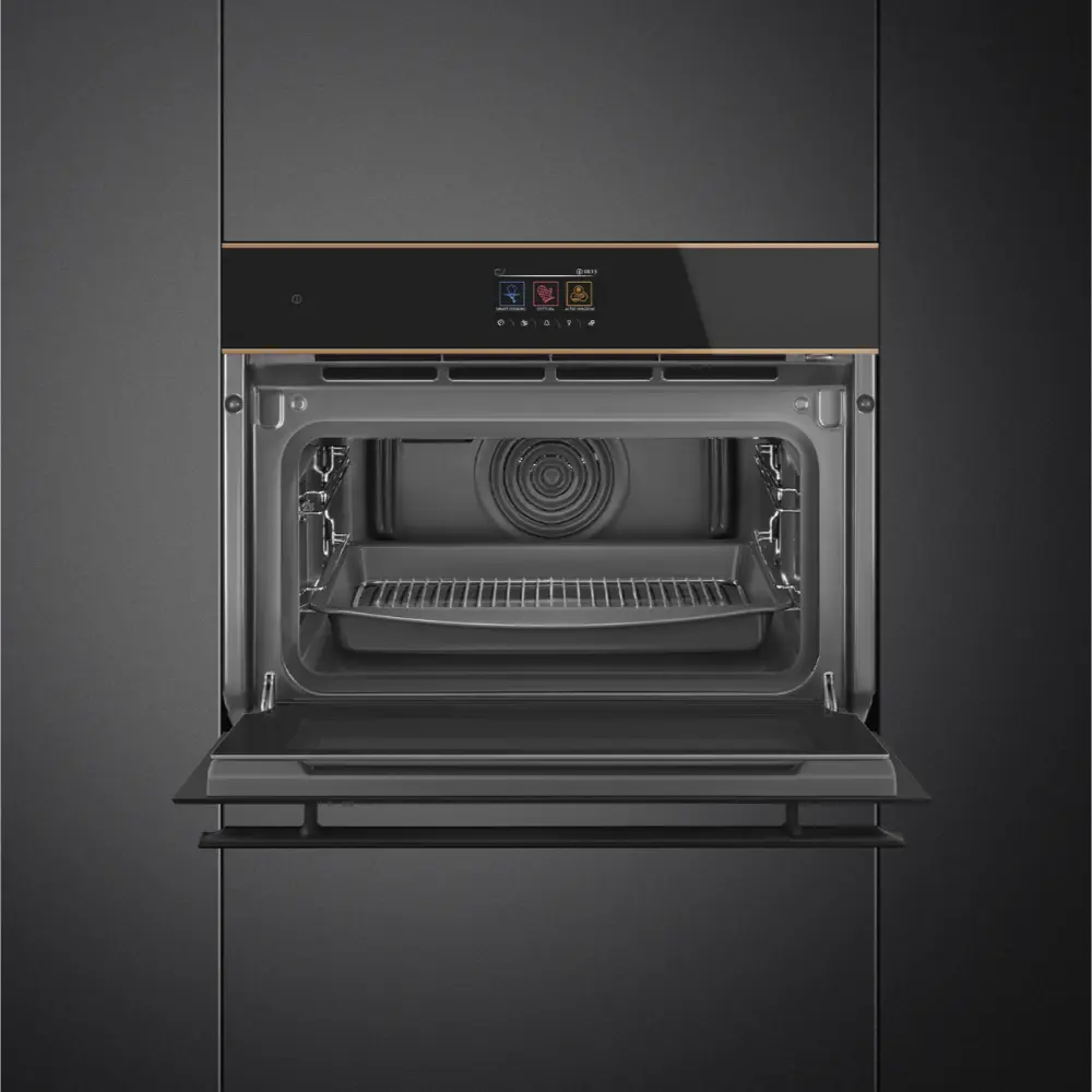 Forno Steam100Pro Smeg SO4604S4PNR - DSN, Preto, 60x45cm, A++ - Image 2