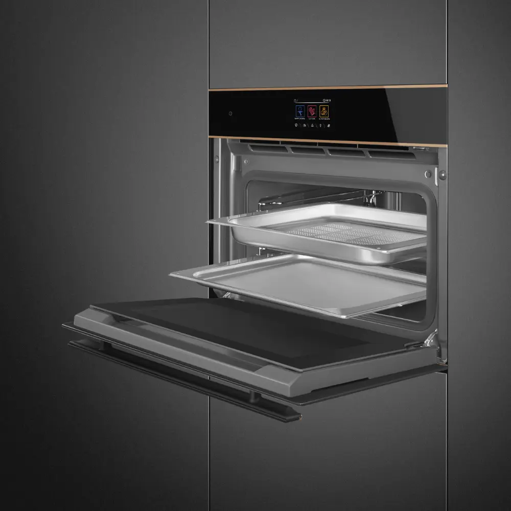 Forno Steam100Pro Smeg SO4604S4PNR - DSN, Preto, 60x45cm, A++ - Image 4