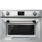 Forno com Microondas Smeg SO4902M1X - Victoria, Inox, 60x45cm