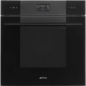 Forno Steam100 Smeg SO6102S3PB3 - Linea, Preto, 60x60cm, A++
