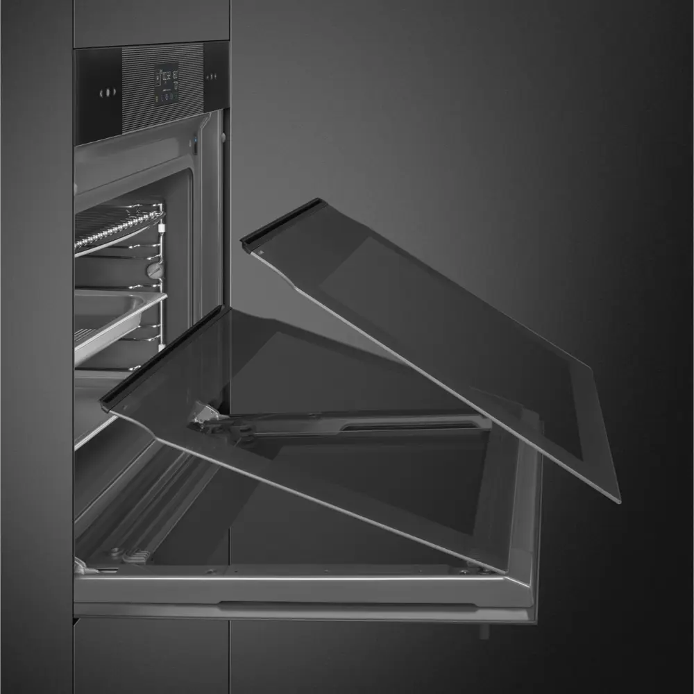 Forno Steam100 Smeg SO6102S3PB3 - Linea, Preto, 60x60cm, A++ - Image 9