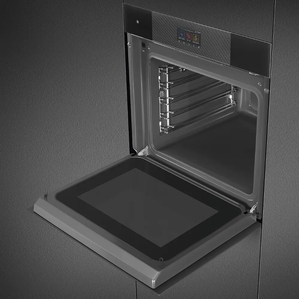 Forno OmniChef Smeg SO6104APB3 - Linea, Preto, 60x60cm - Image 6