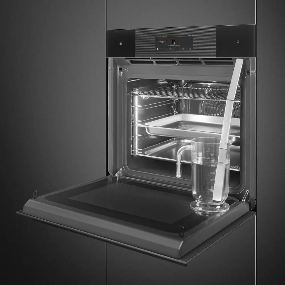 Forno OmniChef Smeg SO6106WAPB3 - Linea, Preto, 60x60cm, Connect - Image 9