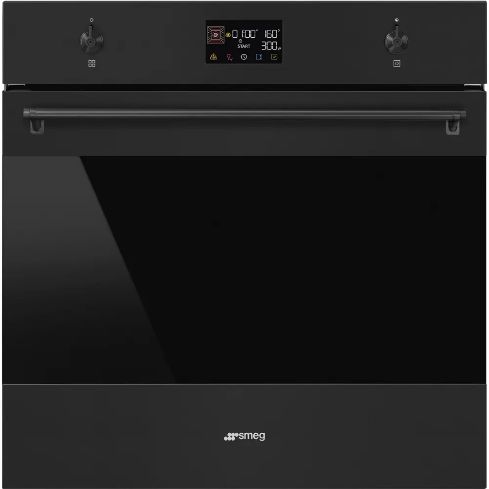 Forno SpeedWave Smeg SO6302M2N - XL, Classica, Preto mate, 60x60cm