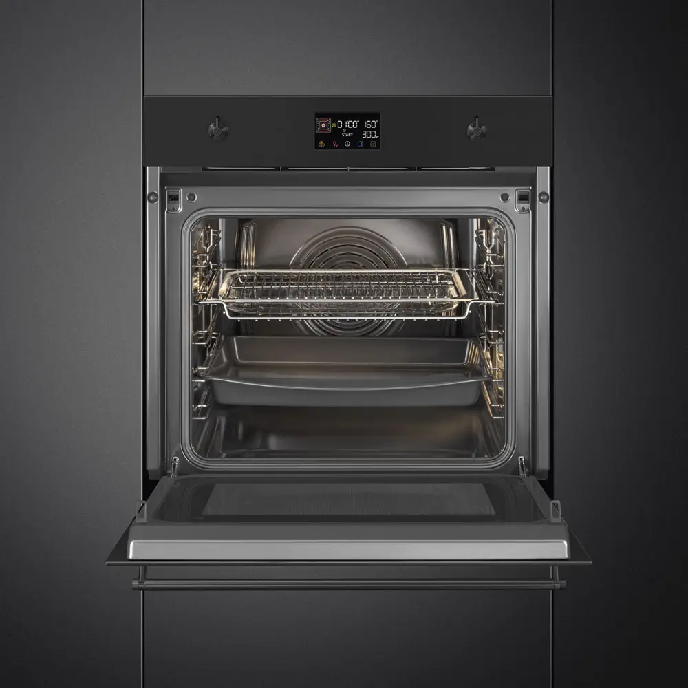 Forno SpeedWave Smeg SO6302M2N - XL, Classica, Preto mate, 60x60cm - Image 2