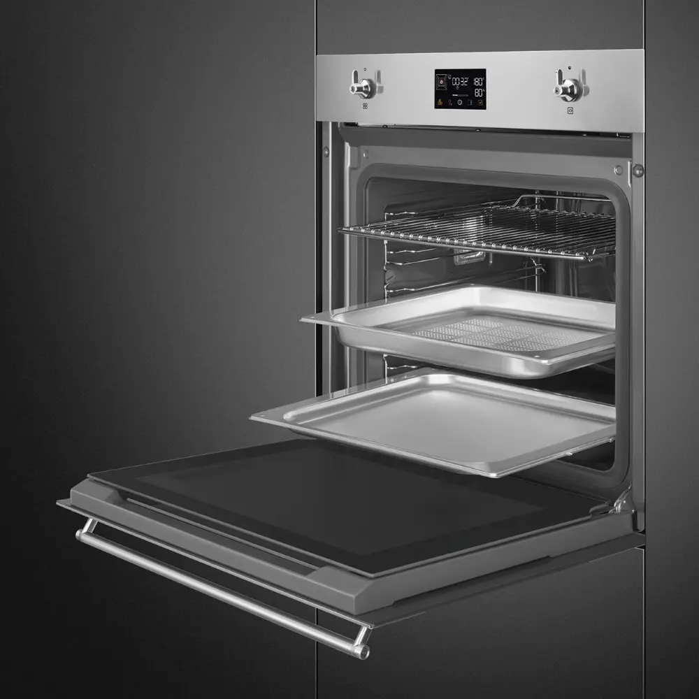 Forno Steam100 Smeg SO6302S3PX - Classica, Inox, 60x60cm, A++ - Image 5