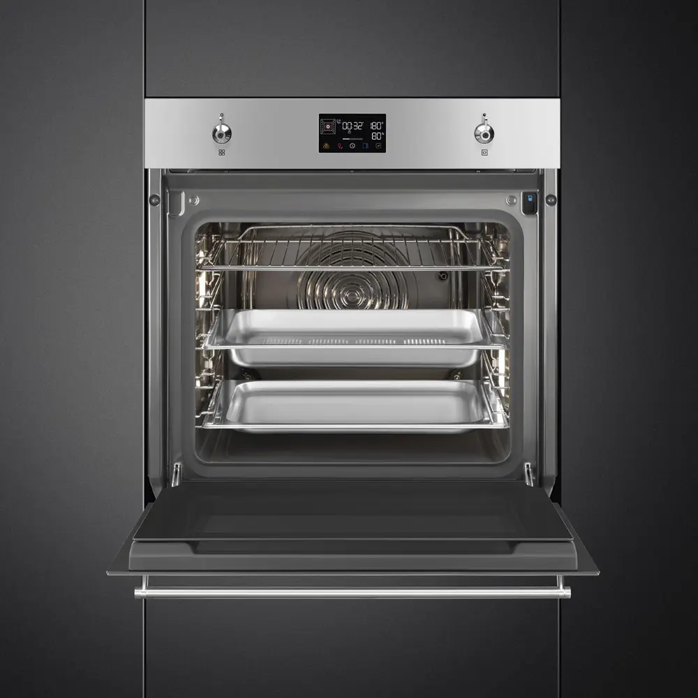 Forno Steam100 Smeg SO6302S3PX - Classica, Inox, 60x60cm, A++ - Image 3
