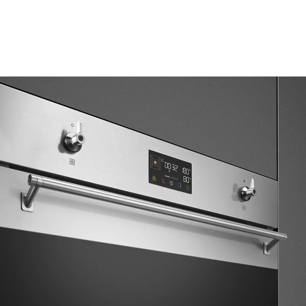 Forno Steam100 Smeg SO6302S3PX - Classica, Inox, 60x60cm, A++ - Image 9