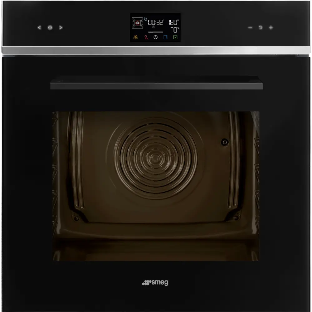 Forno a Vapor Smeg Selezione - 60cm - Steam100 - Preto - Classe A++ - SO6402S3PB