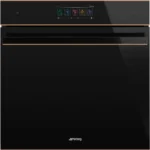 Forno Steam100Pro Smeg SO6606WS4PNR - DSN, Preto, 60x60cm, Connect, A++