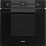 Forno Piro Steam Smeg SOP6101S2B3 - Linea, Preto, 60x60cm, A+