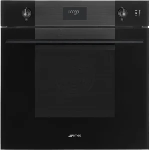 Forno Piro Steam Smeg SOP6101S2B3 - Linea, Preto, 60x60cm, A+