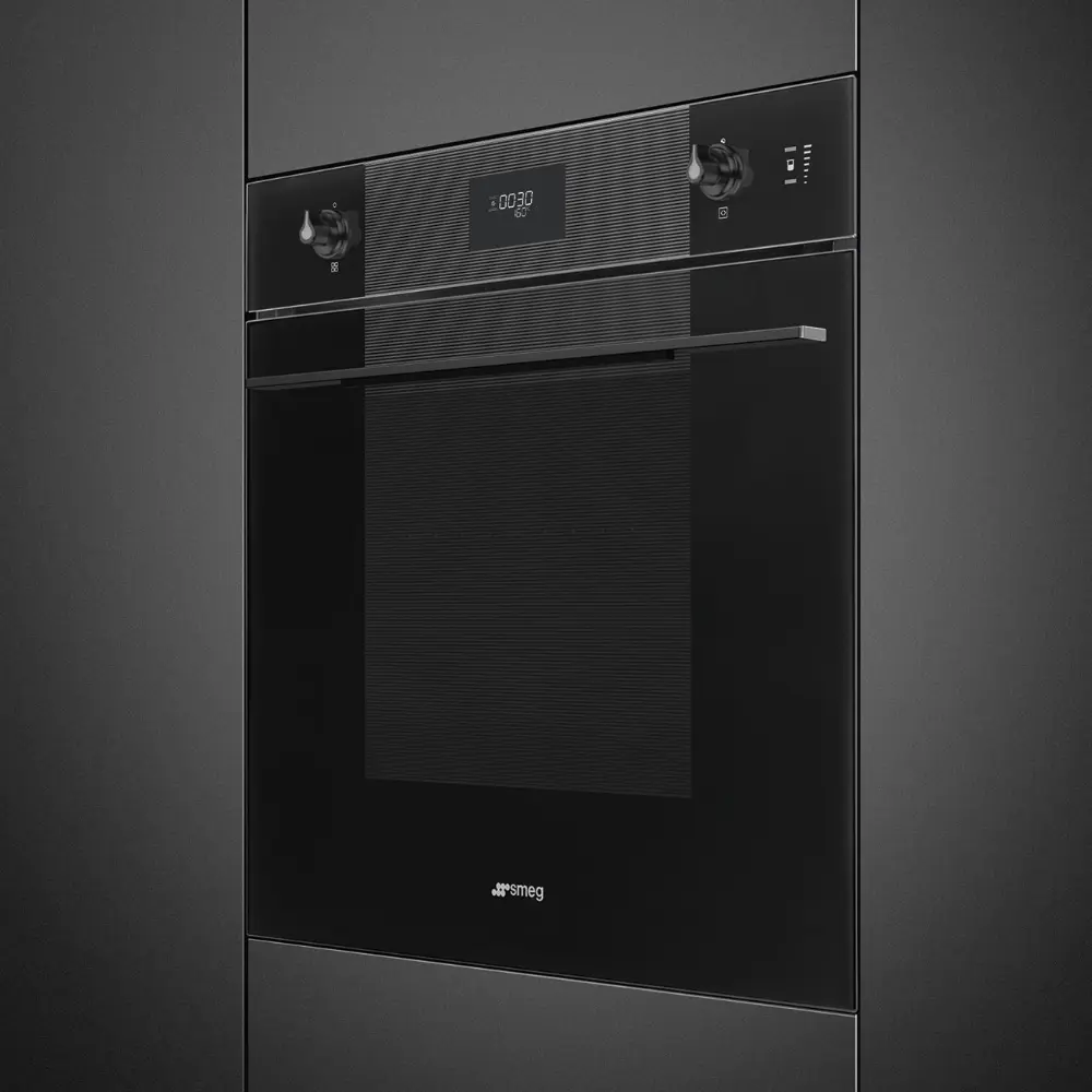 Forno Piro Steam Smeg SOP6101S2B3 - Linea, Preto, 60x60cm, A+ - Image 8