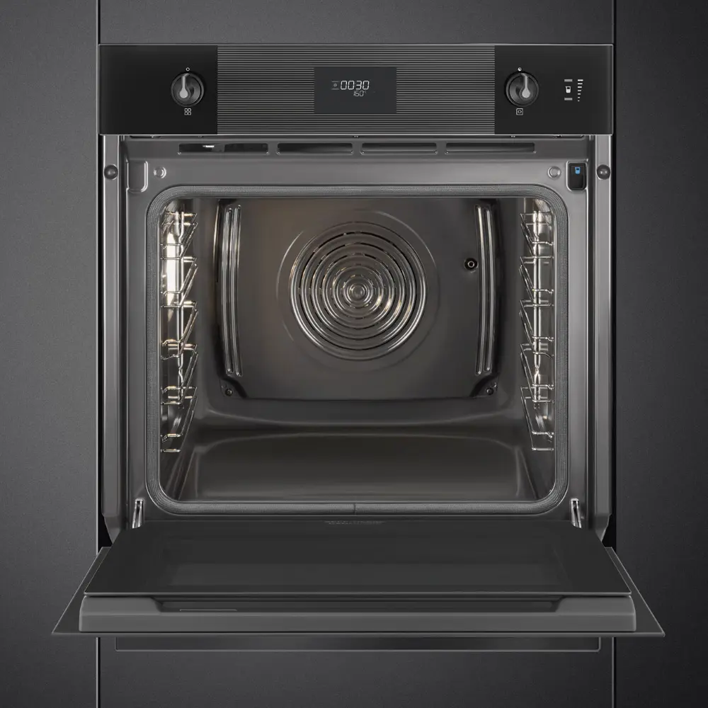 Forno Piro Steam Smeg SOP6101S2B3 - Linea, Preto, 60x60cm, A+ - Image 2