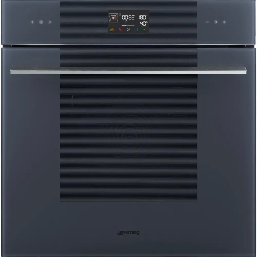 Forno Piro Steam Smeg SOP6102S2PG - Linea, Neptune Grey, 60x60cm, A+