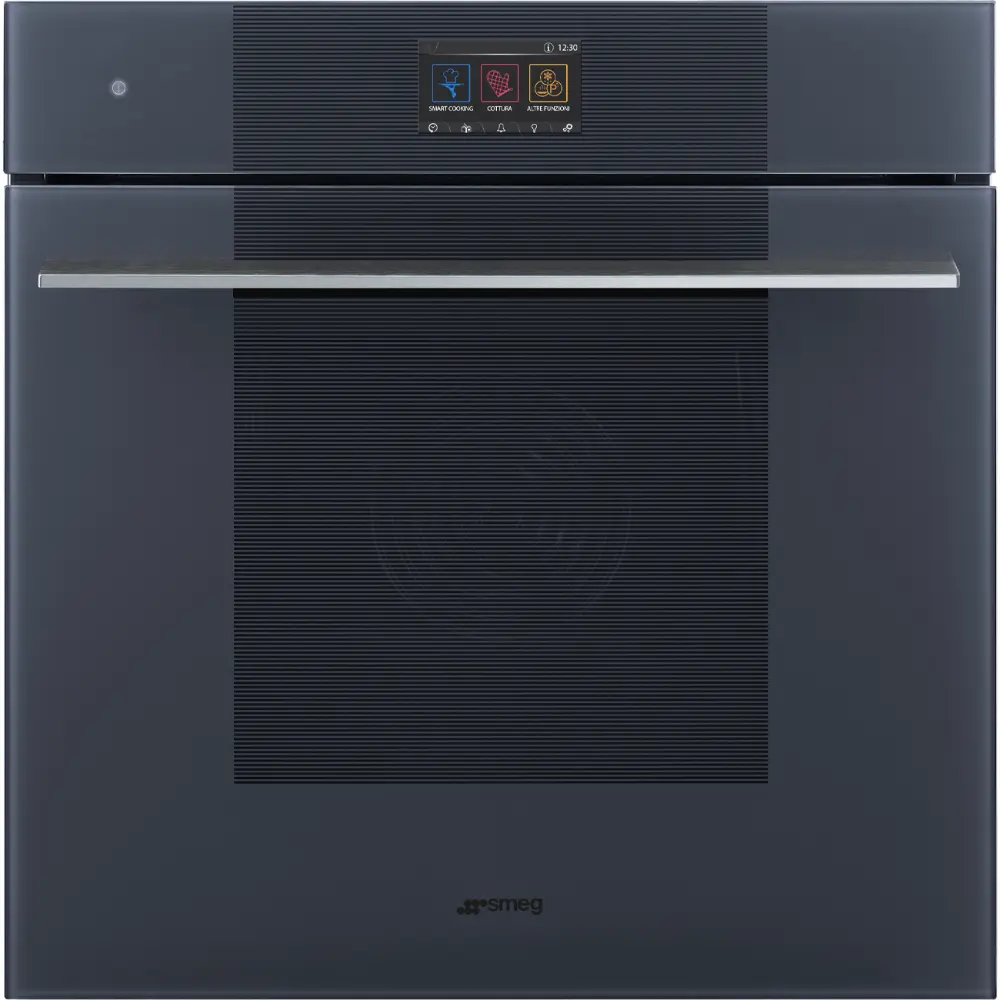 Forno Piro Steam Smeg SOP6104S2PG - Linea, Neptune Grey, 60x60cm, A+