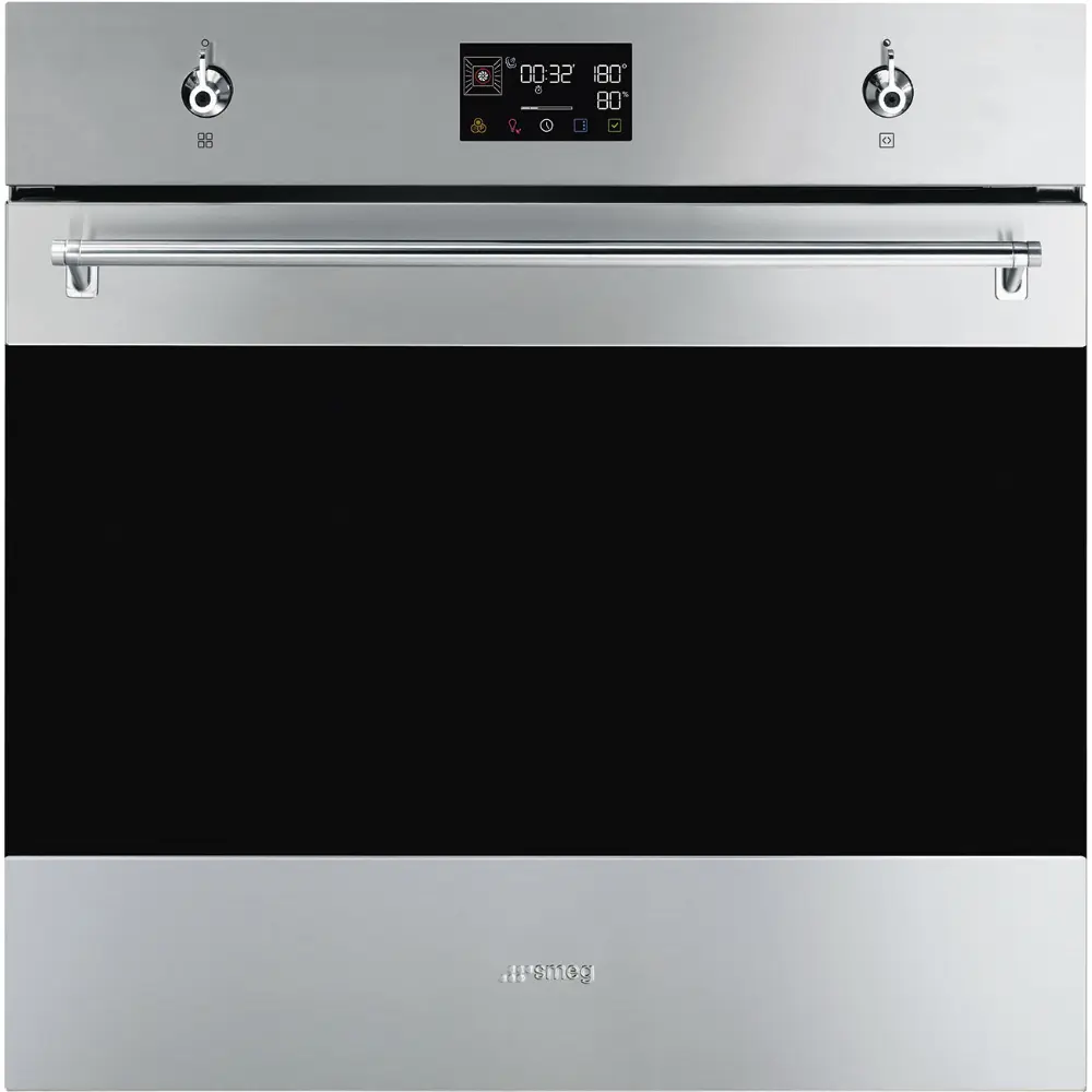 Forno Piro Steam Smeg SOP6302S2PX - Classica, Inox, 60x60cm, A+