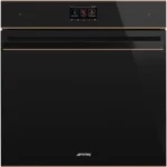 Forno Piro Steam Smeg SOP6604S2PNR - DSN, Preto, 60x60cm, A+