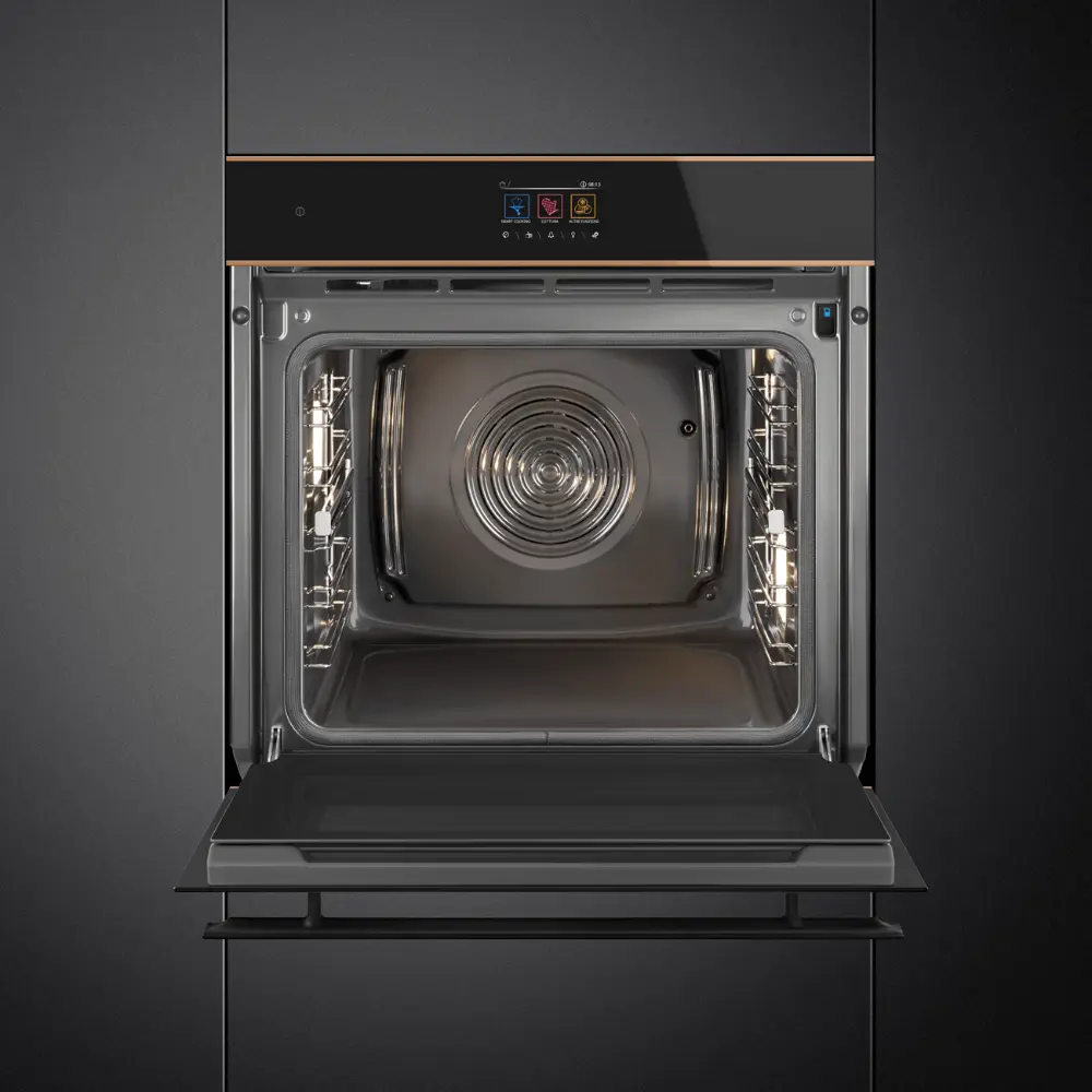 Forno Piro Steam Smeg SOP6604S2PNR - DSN, Preto, 60x60cm, A+ - Image 2