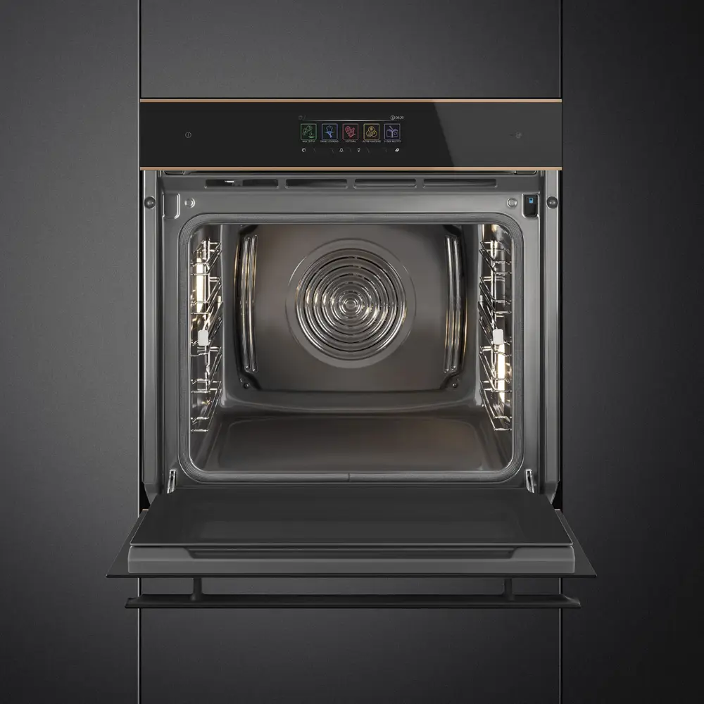 Forno Piro Steam Smeg SOP6606WS2PNR - DSN, Preto, 60x60cm, Connect, A+ - Image 2