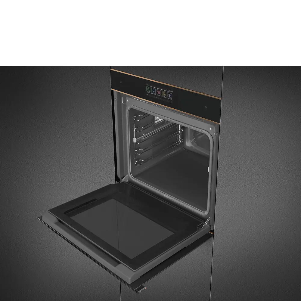 Forno Piro Steam Smeg SOP6606WS2PNR - DSN, Preto, 60x60cm, Connect, A+ - Image 6