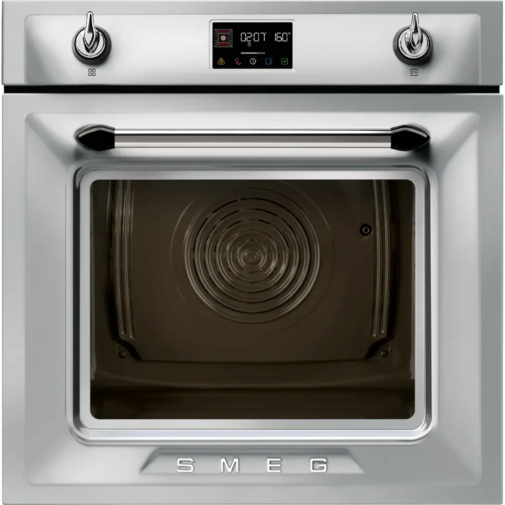 Forno Piro Steam Smeg SOP6902S2PX - Victoria, Inox, 60x60cm, A+