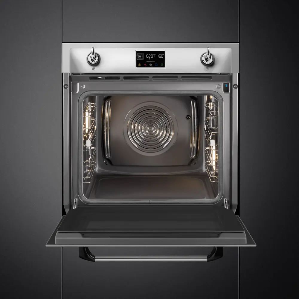 Forno Piro Steam Smeg SOP6902S2PX - Victoria, Inox, 60x60cm, A+ - Image 3