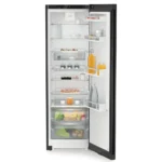 Frigorífico 1 Porta Liebherr - 185cm - BlackSteel (Preto) - EasyFresh - SRbdd 5220