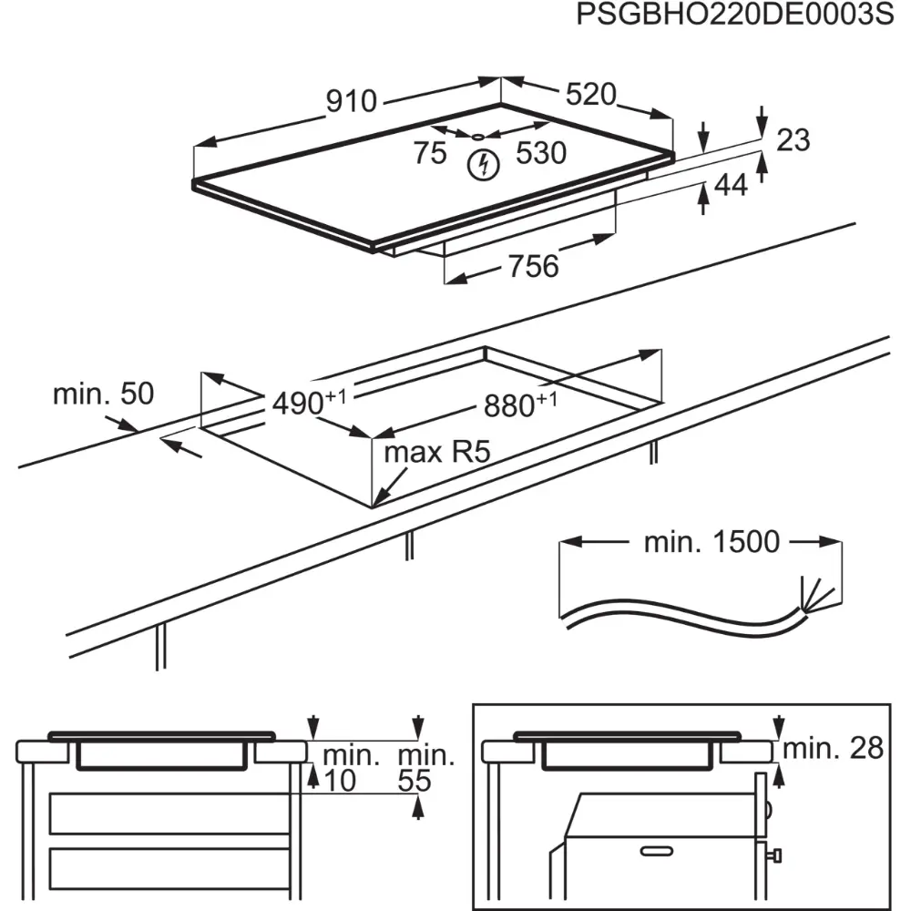 Placa de Indução AEG TK95IN00FB - Image 6