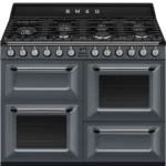 Fogão a Gás Smeg TR4110GR - Victoria, Slate Grey, 110cm, Gás, A