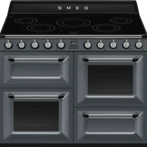 Fogão Indução Smeg TR4110IGR2 - Victoria, Slate Grey, 110cm, Elétrico(Indu), A