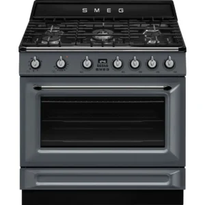 Fogão a Gás Smeg TR90GMGR - Victoria, Slate Grey, 90cm, A