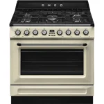 Fogão a Gás Smeg TR90GMP - Victoria, Creme, 90cm, A
