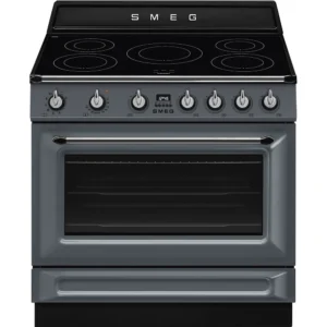 Fogão Indução Smeg TR90IMGR - Victoria, Slate Grey, 90cm, Elétrico(Indu),