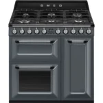 Fogão a Gás Smeg TR93GR - Victoria, Slate Grey, 90cm, A