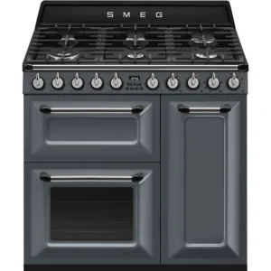 Fogão a Gás Smeg TR93GR - Victoria, Slate Grey, 90cm, A