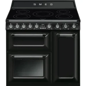 Fogão Indução Smeg TR93IBL2 - Victoria, Preto, 90cm, Elétrico(Indu), A